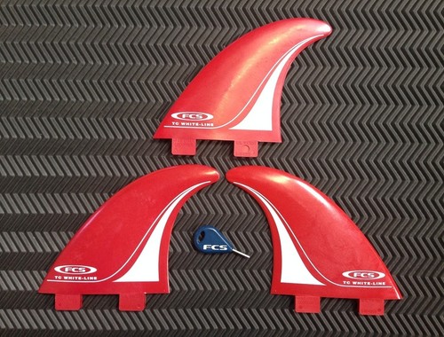Fcs whiteline thruster fins - thruster,